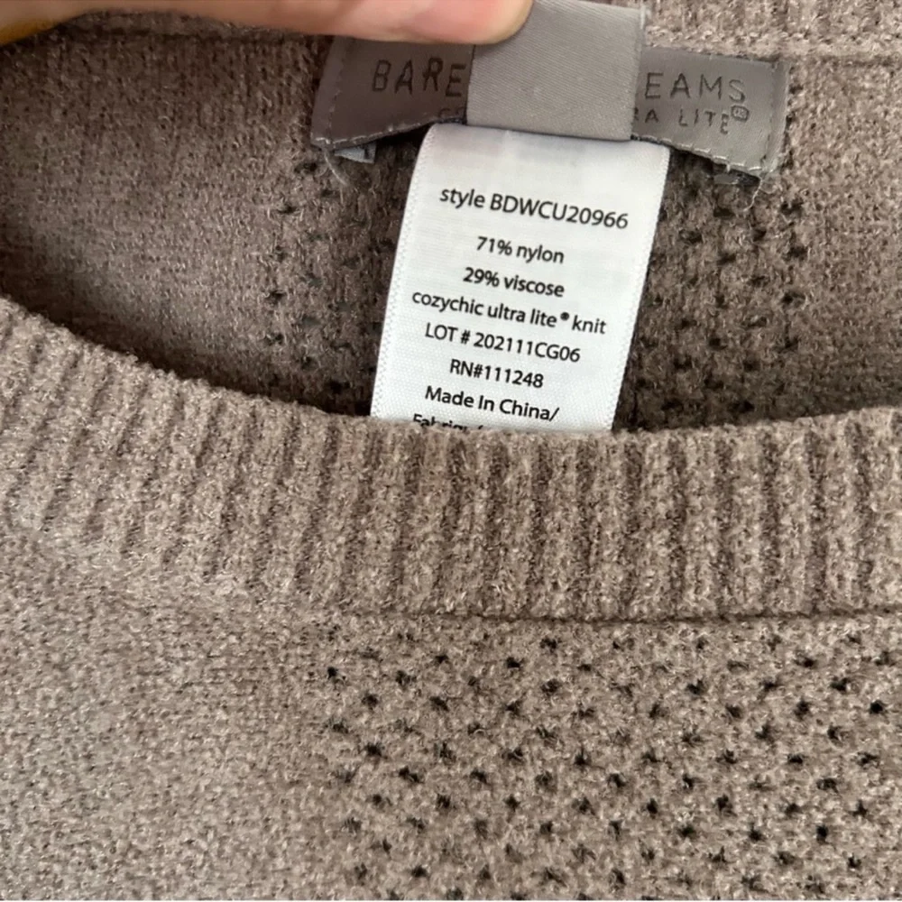 Barefoot Dreams Cozy Chic Hi Lo Poncho with Side Tie - Picture 9 of 10
